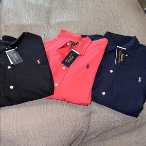 Women’s POLO RALPH LAUREN, button down winter shirts! BRAND NEW! **BUNDLE***🔥🔥🔥